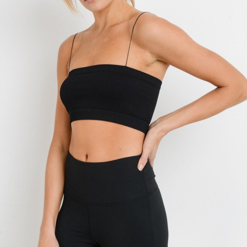 2 For $40 Ribbed Tube Athleisure Top (AT2271)NEW